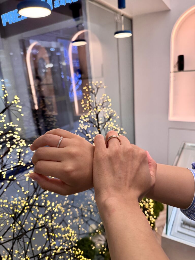 종로 저렴 가성비 결혼반지 조이아주얼리 내돈내산