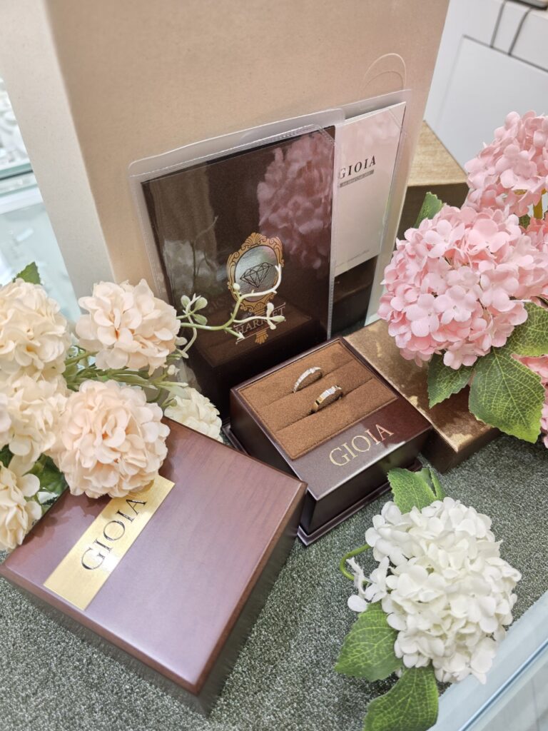 종로 저렴한 웨딩링 조이아주얼리 반지수령